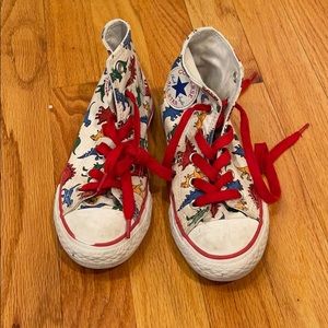 COPY - Boys converse dinosaur high tops !